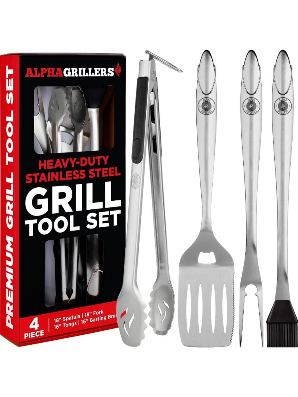 Ultimate BBQ Grill Tools Set | Essential Grilling Accessories & Outdoor Utensils